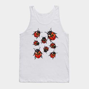 Flying Bug Of The Virgin Mary Tank Top